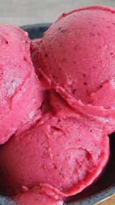 Beeren Fruchteis